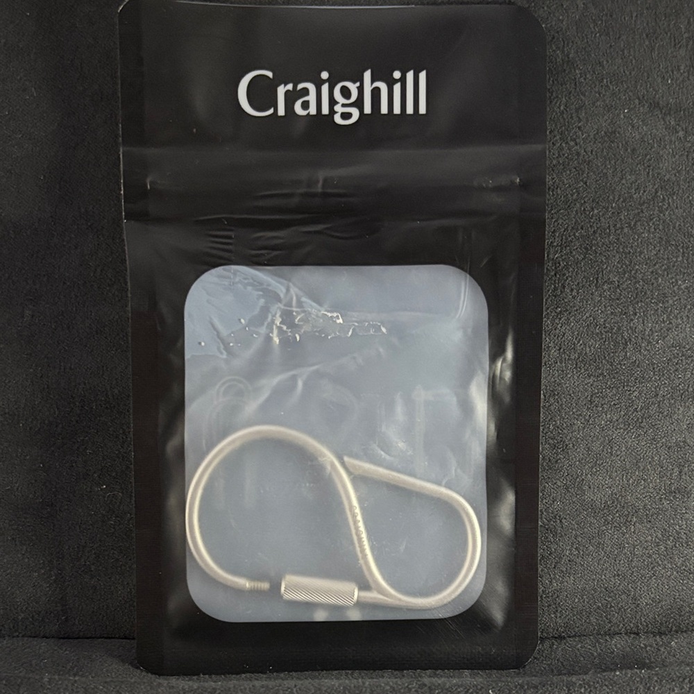 Craighill - Offset Keyring - Stainless Steel - Picture 2 of 3